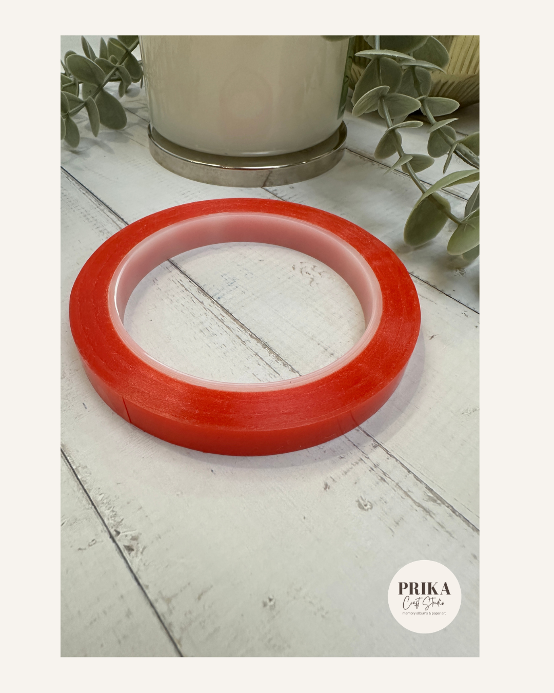 Red Tacky Tape | 1/2 inches