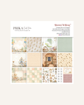 Bunny & Bear | Neutral Baby Theme | Paper Collection |12*12 Inches