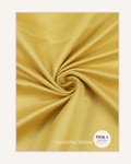 Premium Suede Fabric | Sunshine Yellow