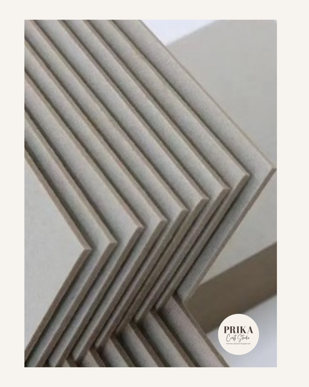 Grey Chipboard | 12*12 | Pack of 10 | 2 mm