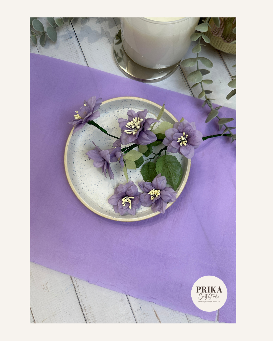 Floral Fabric | Lavender