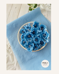 Floral Fabric | Ocean Waves Blue