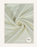 Premium Suede Fabric | Snow White