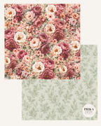 The Story in Bloom | Floral Theme | Paper Collection |12*12 Inches