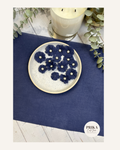 Floral Fabric | Deep Blue