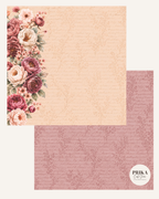 The Story in Bloom | Floral Theme | Paper Collection |12*12 Inches