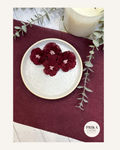 Floral Fabric | Deep Red