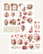 The Story in Bloom | Floral Theme | Paper Collection |12*12 Inches